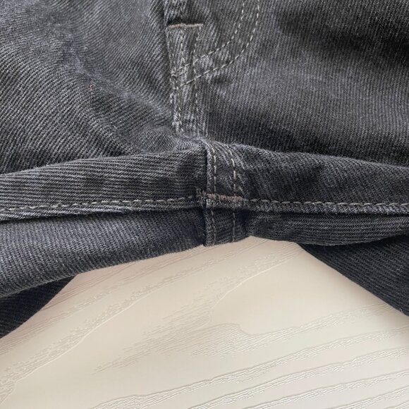 Levi's Men's 501 Original Fit Jeans 32x30 Black Wash Straight Leg Button Fly - Picture 5 of 7